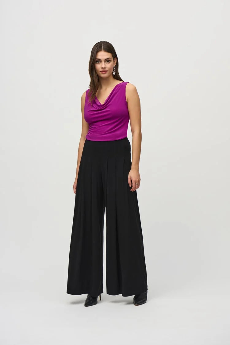 Last Chance Joseph Ribkoff Empress Silky Knit Cowl Neck Camisole
