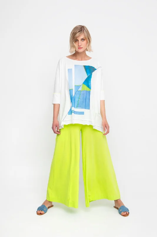 Unmissable Offer Ozai N Ku White/Blue T-shirt
