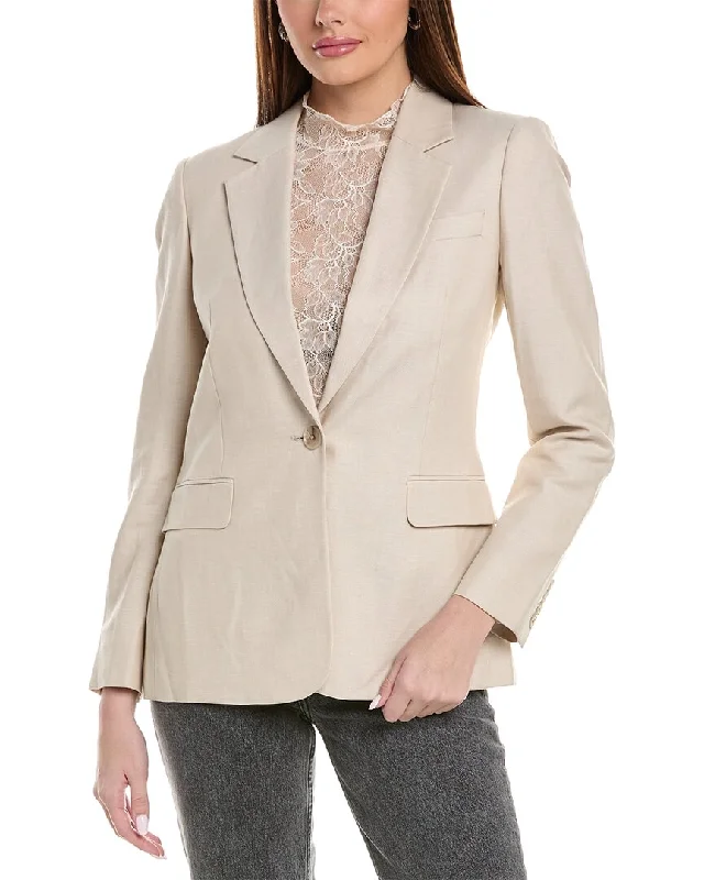 Big Savings Reiss Shae Linen-Blend Blazer
