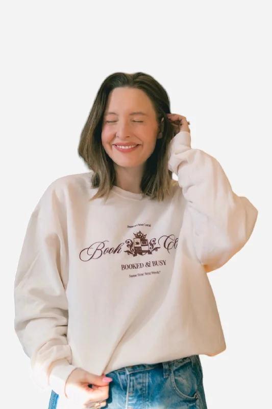 Friday + Saturday Book Club Sweatshirt