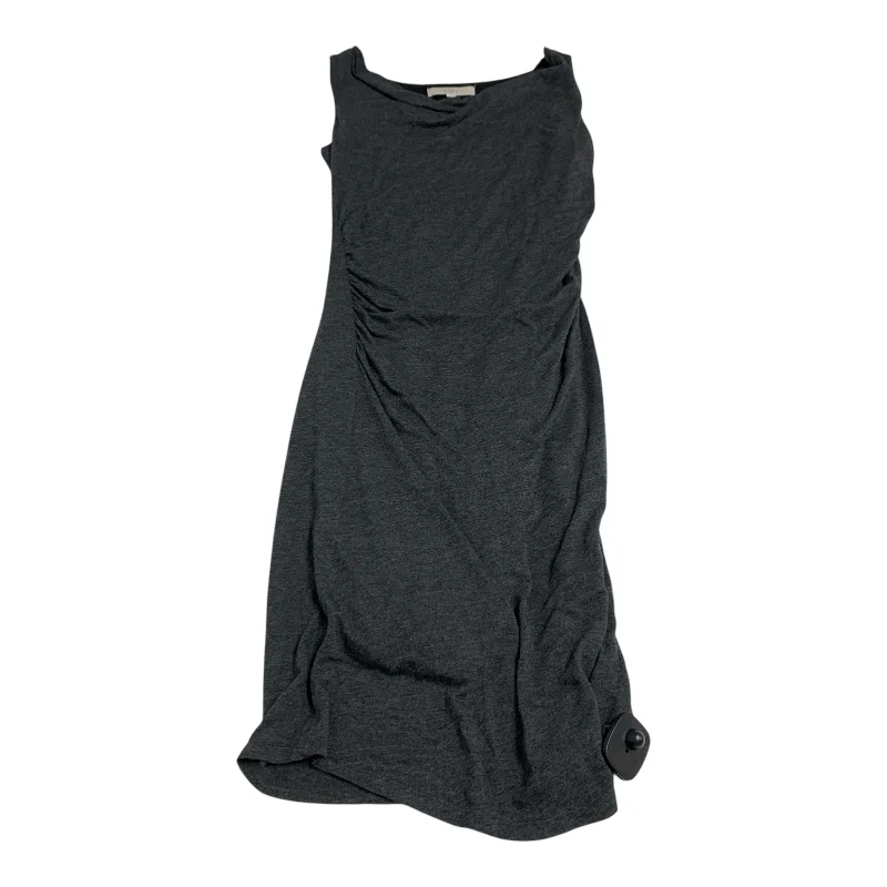 Online Specials Dress Casual Midi By Loft In Grey, Size: S