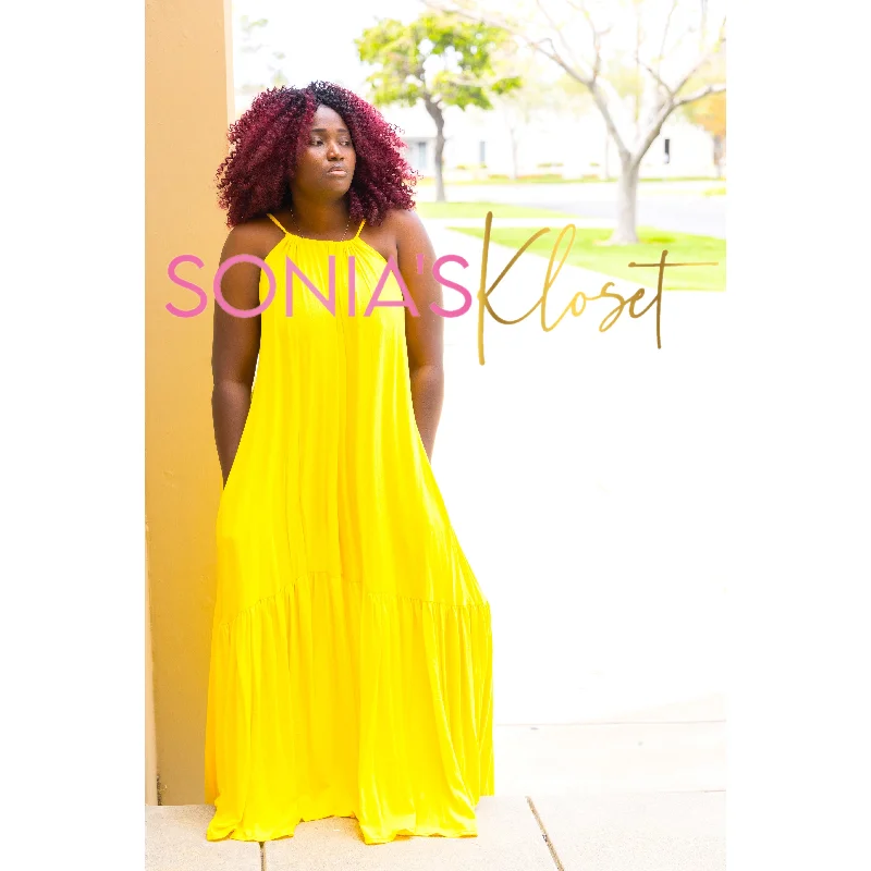 Inventory Reduction BEACH DAY MAXI DRESS